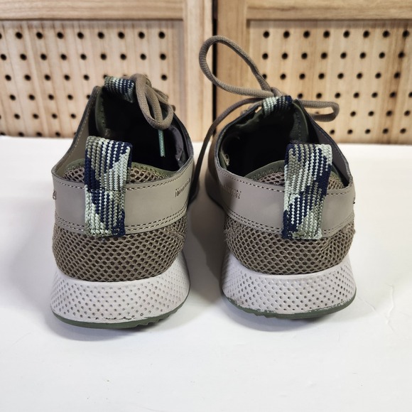 Mens Sperry  7 Seas  Sport  Cupsoles Fishing Tan And Green Water Shoes Summer - Picture 3 of 10